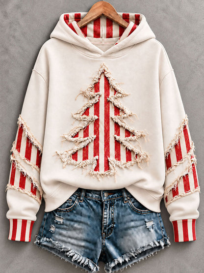 Women's Christmas tree Regular Hoodie