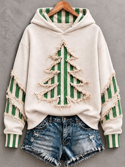 Women's Christmas tree Regular Hoodie